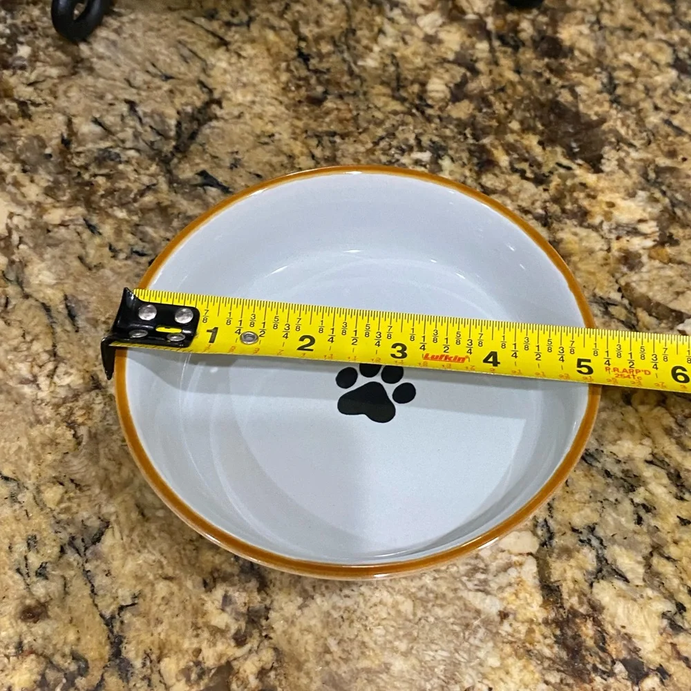 Spectrum Designz speckled 5” pet bowl - Charleston’s Dog Breed - Fabulou! NEW